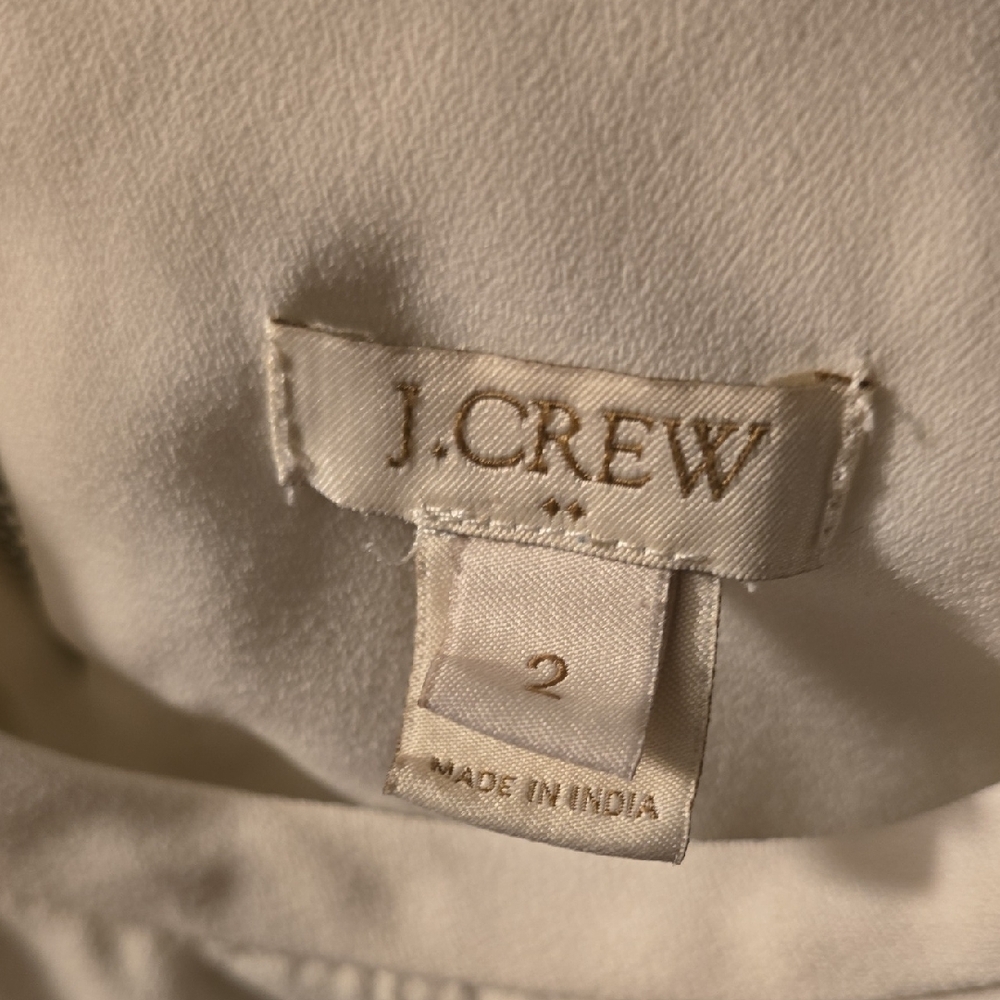 J.Crew Cream Fabric